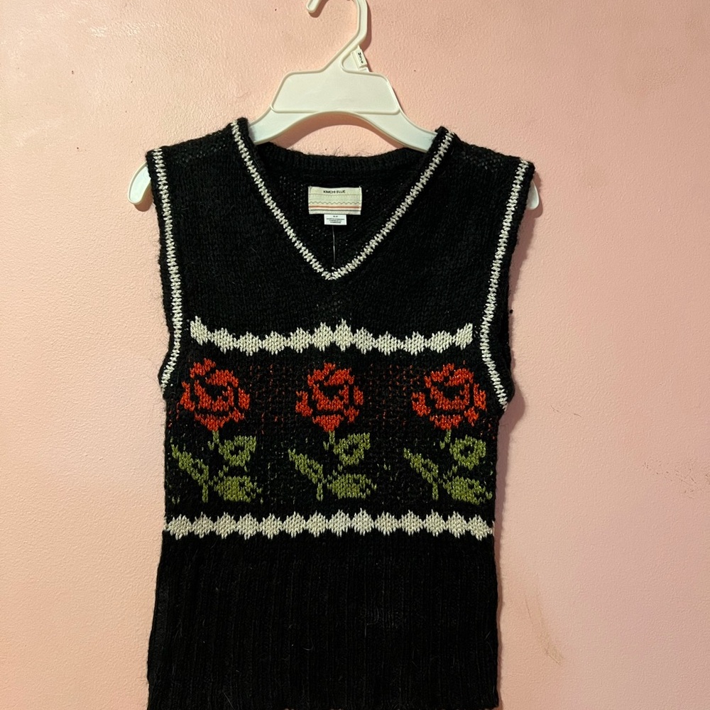 Urban Outfitters Kimchi Blue Jones Sweater Vest